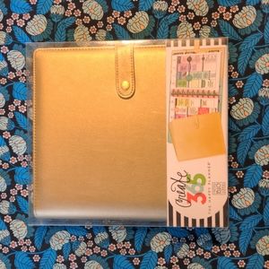 The Happy Planner gold binder cover